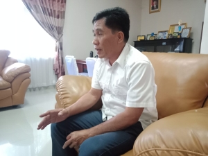 Kepala Dinas Transmigrasi dan Tenaga Kerja Sultra, LM Ali Haswandy