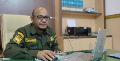 Kadis Perpustakaan dan Kearsipan Kota Baubau, Ibnu Wahid