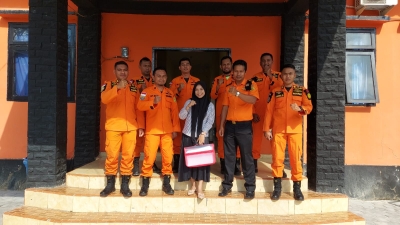 Fahrunnisa Ilmi, Mahasiswa Kedokteran bersama para Anggota SAR Baubau  Senin (4/9/2023)