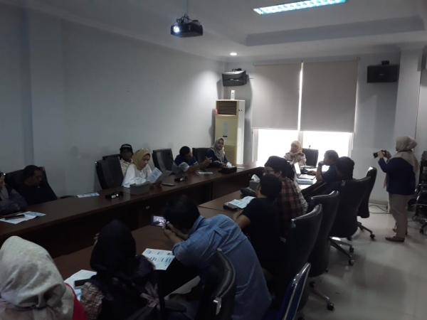 BPJS Kesehatan Baubau menggelar ngobrol santai bersama insan pers dan konten kreator lokal