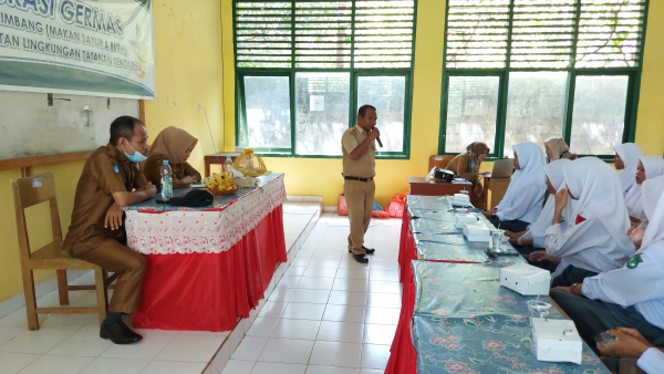 Kegiatan Sosialisasi Germas di SMAN 3 Baubau Selasa (22/11)