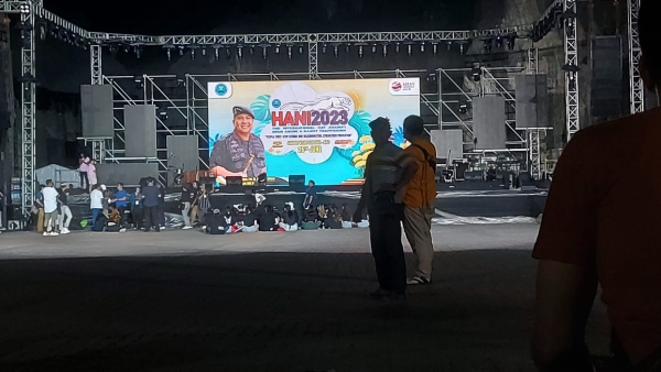 Suasana Gladi Persiapan Puncak Peringatan HANI 2023 di Bali