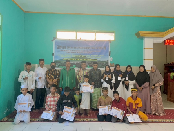 Semarak Ramadhan yang digagas Pemuda Desa Lasiwa Kecamatan Wakorumba Utara Kabupaten Buton Utara