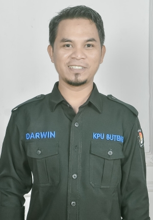 Ketua Divisi Teknis Penyelenggaraan KPU Buteng, Darwin