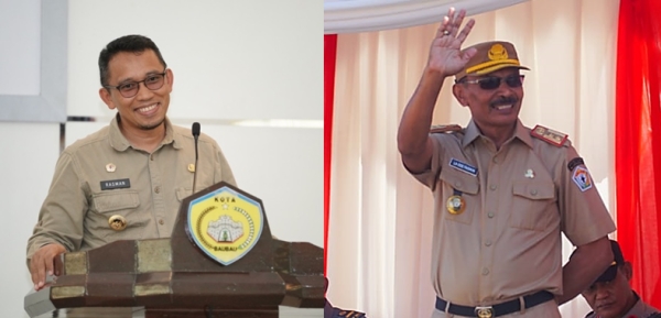 Dr H Muh Rasman Manafi, Sp, M.Si dan La Ode Fasikin, S.Pi, M.Si dinilai DPRD Baubau Layak menjabat Pj Wali Kota Baubau